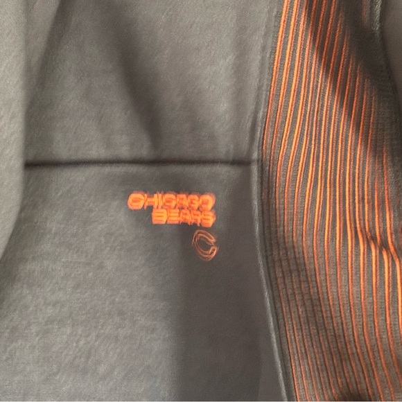 Chicago Bears Mens NFL Nike full zip hoodie size L - Picture 8 of 10